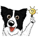 border collie cartoon idea