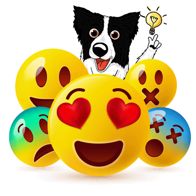 border collie emoji