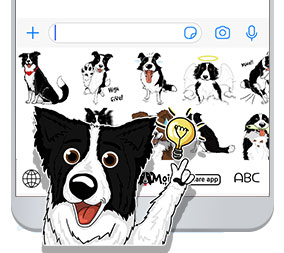 emoji permission colliemoji keyboard